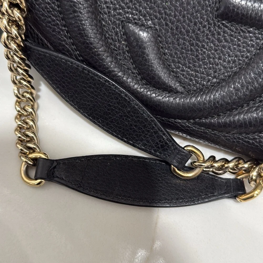 Gucci Black Soho Shoulder Chain Bag - Picture 3 of 12